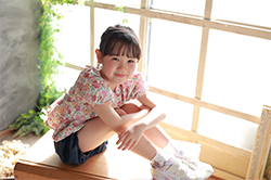 Kid's Model｜みゆう - Miyuu -｜広島　キャスティング・モデル事務所　KANON.H.C